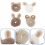 4St Bunny Ear Haarstrikken Zachte En Creatief Design 5