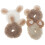 4St Bunny Ear Haarstrikken Zachte En Creatief Design 3