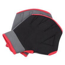 Um Par De Luvas Para Treino De Natação Com Capas Para As Mãos