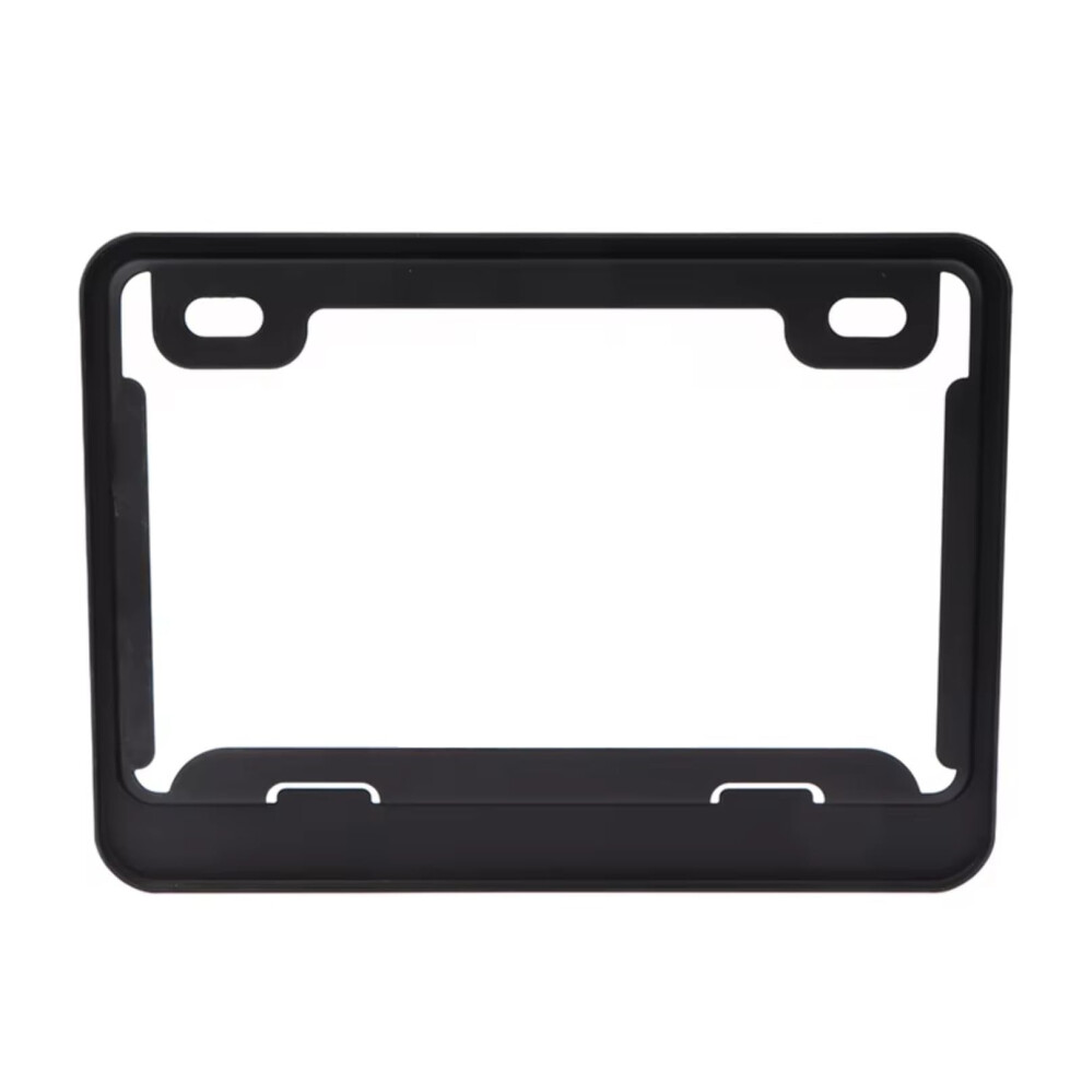 Motorbike Tail Bracket Universal Aluminum Motorcycle License Plate Frame Holder Size 1 Black 9393856495146