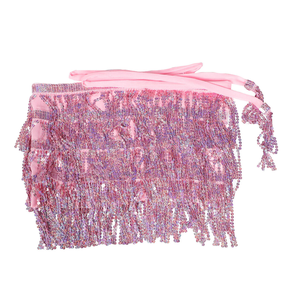 SpóDnica Do TańCa Brzucha Plisowana Z Kapturem I Koralikami-image