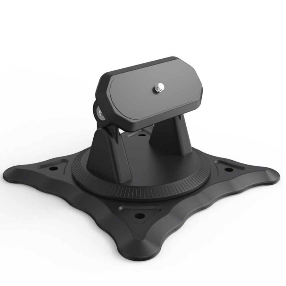 Adjustable 360 Rotation Projectors Mount For Home Audio Video Devices Four-Corner Stable Base Black 9354506433055