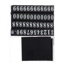 Set Espositore Con Etichette E Per