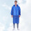 Dark Blue Eva Poncho Antipioggia Con Cappuccio E Maniche Riutilizzabile 10