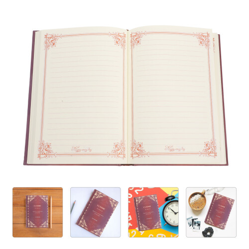 Classic Vintage Retro Blocco Personale Copertina 2