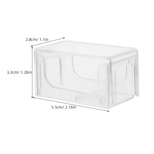 Scatola Portatile In Acrilico Per Gesso Biliardo 2