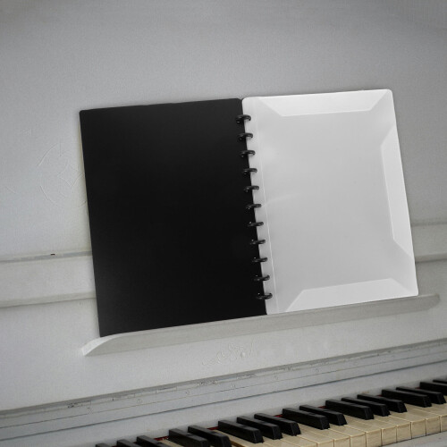 Trasparente Per Spartiti Con Clip Fungo Da 20 Pagine 2