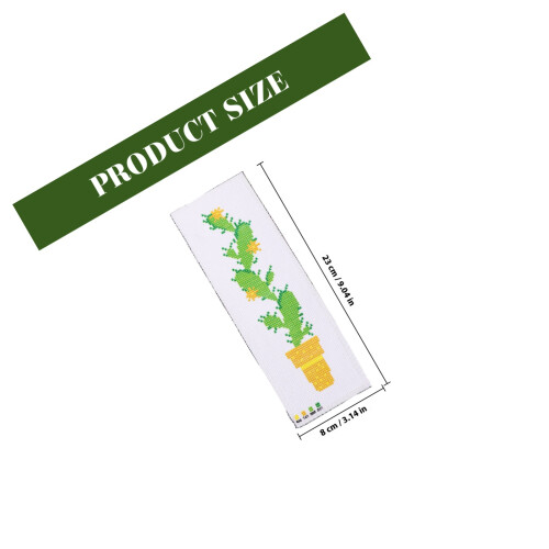 3 Set Segnalibri Ricamati Kit Per Ricamo A E Cucito 1