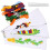 3 Set Segnalibri Ricamati Kit Per Ricamo A E Cucito 10