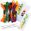 3 Set Segnalibri Ricamati Kit Per Ricamo A E Cucito 11