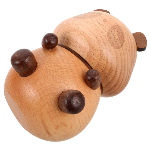Suporte De Madeira De Panda Para De Dente
