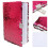 Notebook Reversível Com Lantejoulas E Fechadura Para 9