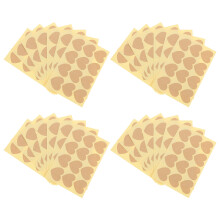 240St Opslag Sealers Kraft Stickers Liefde Khaki