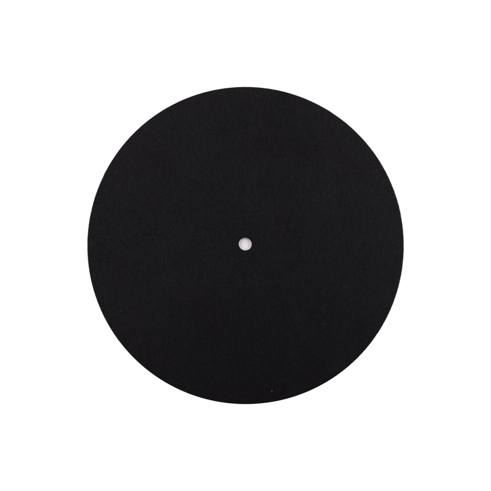 3Mm Turntable Mat Slip Mat For Vinyl Record Player 7 Inch Turntable Platter Static Reduction And Clearer Sound Black 9016109538154
