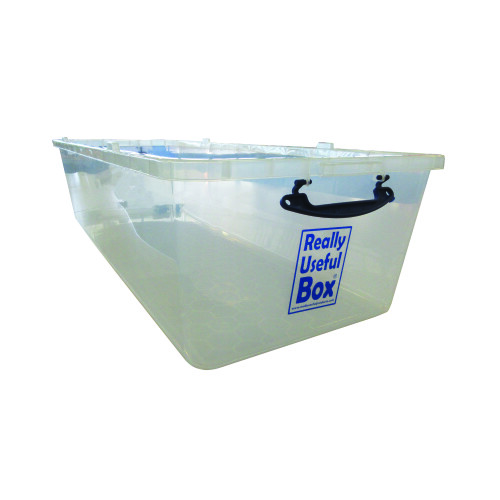 Really Useful Really Useful 134 L Base Only Clear Storage Box