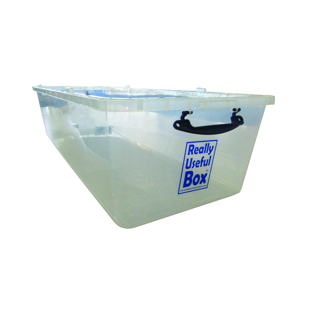 Really Useful 134 L Base Only Clear Storage Box-image-OPC-PMC7XSF-NEW