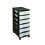 Really Useful Really Useful  Storage Tower with 6 Drawers Black 2