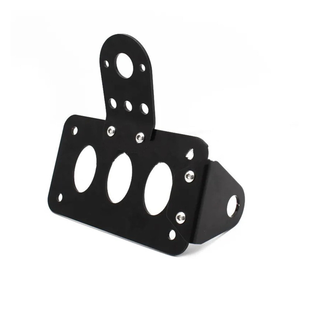 Motorcycle Parts Side Mount Rear Tail License Plate Bracket For Sportster Choppers Bobber Light 9354506433512