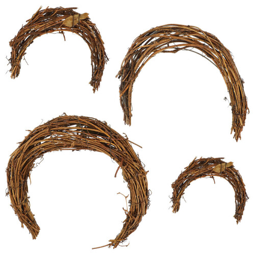 4 Pezzi A Forma Rattan Da Te