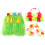 Ghirlanda E Vestito In Hula 40Cm Set Per Bambini Verde 6