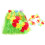 Ghirlanda E Vestito In Hula 40Cm Set Per Bambini Verde 4