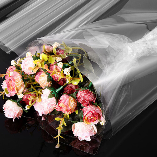 1 Rotolo Pellicola Trasparente In Cellophane Per Fiori E 2