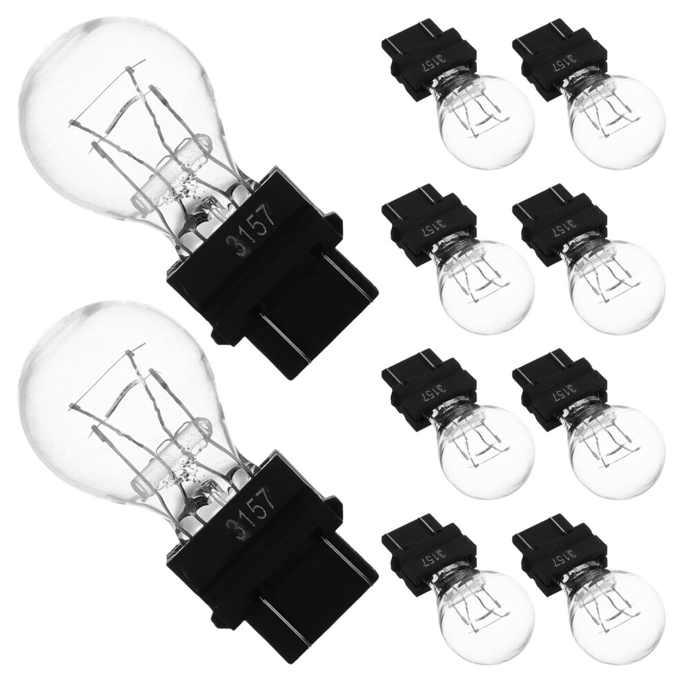 10Pcs Car Turn Bulbs Replacement Small Automotive Signal Bulb Light 3012465918216