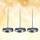 3Pcs Office Stainless Steel Document Holder Menu Summons Fork Silver 9