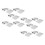 30 Pezzi Contenitori Rettagolari in Alluminio ( ) 6