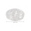 1000 Pezzi Trasparente In 10Mm Per Camicia Cucito 2