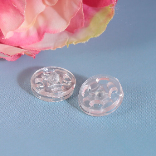 1000 Pezzi Trasparente In 10Mm Per Camicia Cucito 2