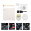 Set Kit Riparazione Pelle Auto Con Vernice E Colla 10