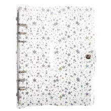 Binder Notebook Shell Uroczy Scrapbook Luźne Arkusze Akcesoria Biurowe