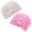 Cappello All'Uncinetto Per , Turbante In , 2 Pezzi 5
