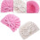 Cappello All'Uncinetto Per , Turbante In , 2 Pezzi 3