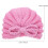 Cappello All'Uncinetto Per , Turbante In , 2 Pezzi 6