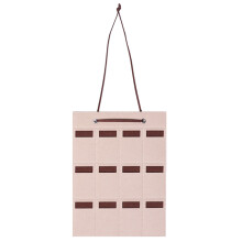 Beige Vilten Zonnebril Opbergzak Wandhanger Sterk Duurzaam