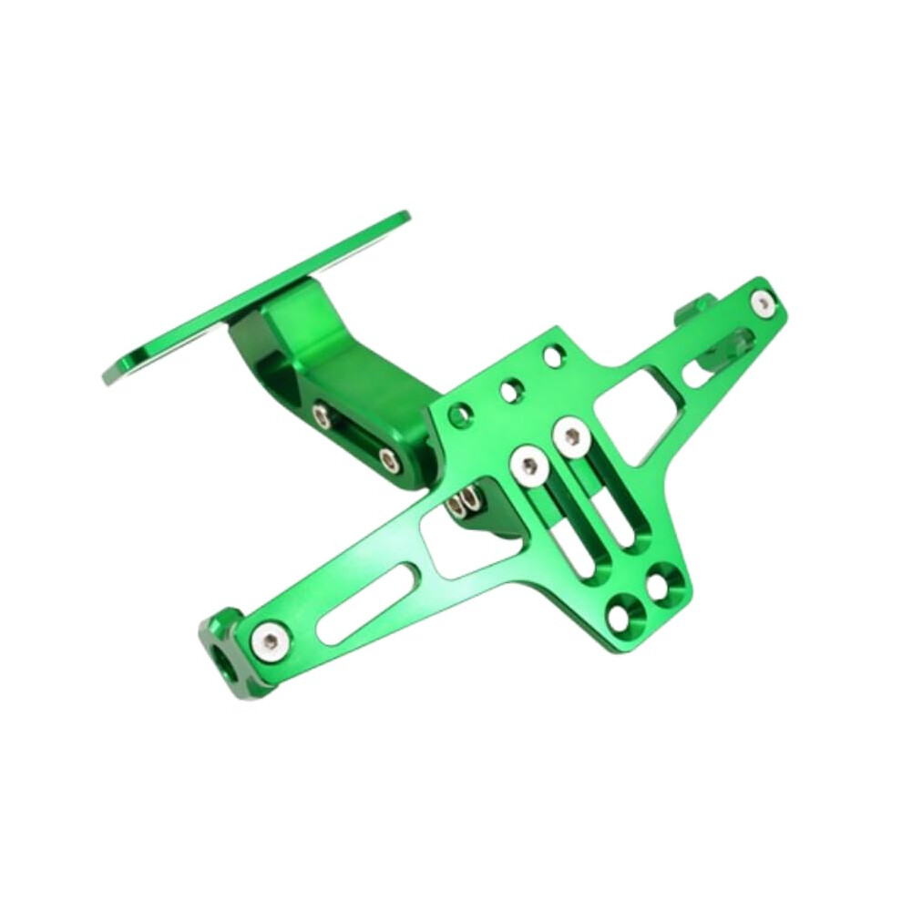 Motorcycle License Plate Bracket For Piaggio Nrg 50 Power, Adjustable Aluminum Alloy Holder Frame, Tail Tidy, No Led Light 9084446525472