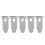 5 Pcs Ventil Platte Zunge Form Metall Luft 1