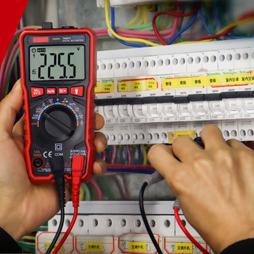 Auto Digital Meter Multimeter AC/DC Voltage Stroommeter 2