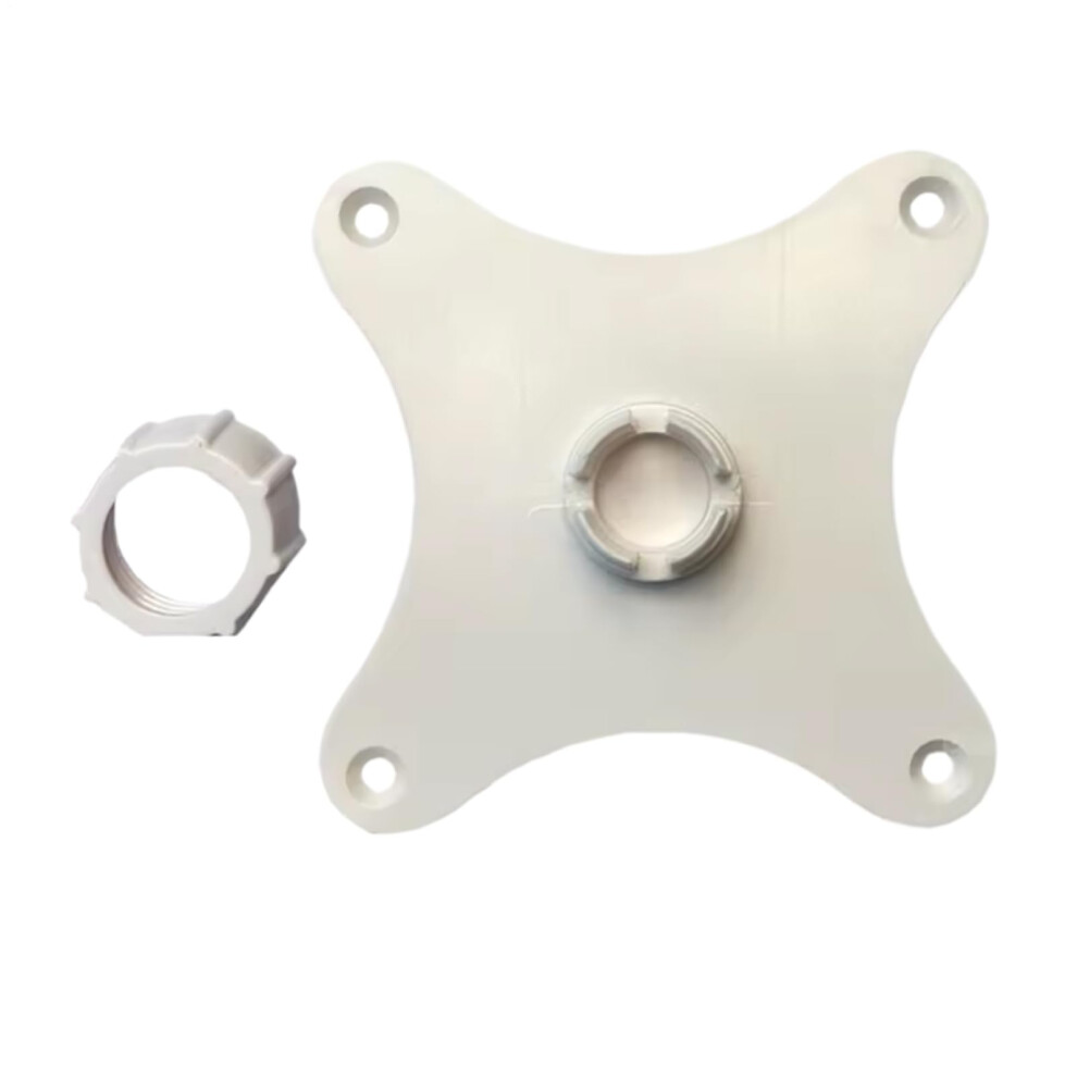Tv Mount Adapter Plate 75Mm Vesa Hole 17Mm Ball Head Horizontal Vertical Monitor Mount Plate White 9016109538864