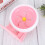 Plastic Hamster Exercise Wheel Pink Pet Running Wheel for Cage 5