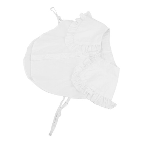 Fake Collare A In Cotone, Rimovibile Per Camicia Donna