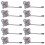 10 Pezzi Coperchi In Silicone Per Cannucce Koala 8