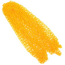 Ostrzeżenie Łańcuch Bezpieczeństwa Żółty Plastikowy Barierka 5 M