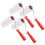 4St Mini Witte Verfrollers 8 Inch Voor Deuren En Kasten 7