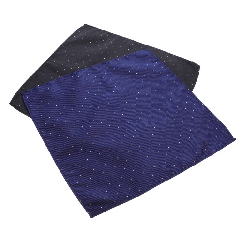 2 Peças Para Homem Lenço Quadrado