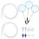 1Set Multifunctioneel Wit Plastic Garnalen En 11