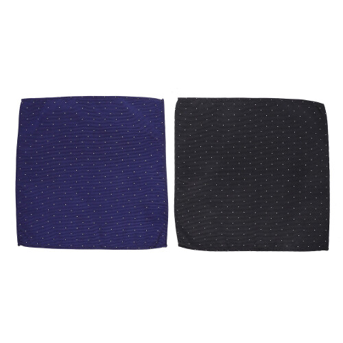 2 Peças Para Homem Lenço Quadrado 1
