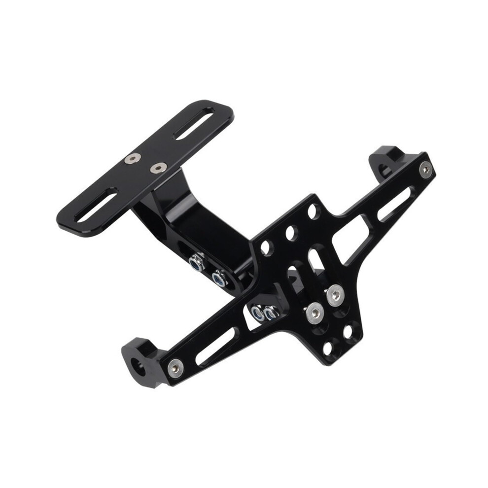 Motorbike Registration Plate Holder Mt07 Mt10 Compatible Universal Motorcycle License Plate Bracket Tail Tidy Black 9016109539083